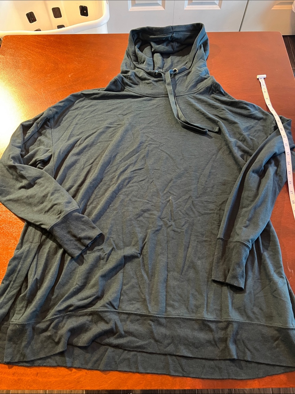 Active Life Women's Hooded Pullover - Teal Green